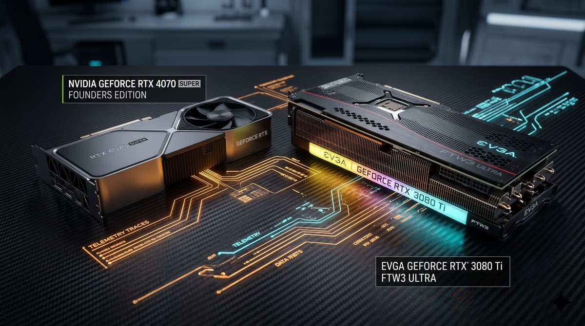RTX 4070 Super vs Used RTX 3080 Ti: New Tech vs Flagship Raw Power for £450–£550