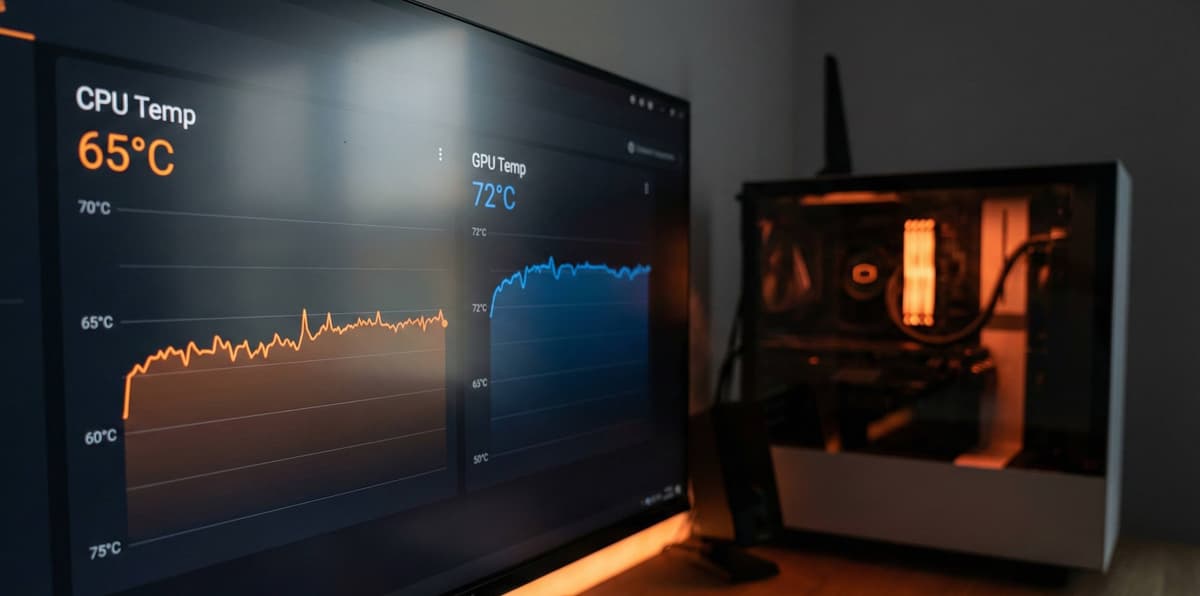 Temperature and stability check on a used PC