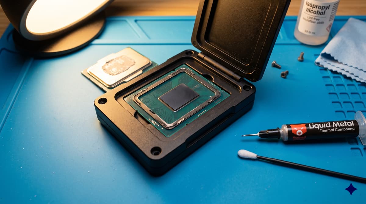 Is Delidding a Used CPU Worth It in 2026? Direct-Die Cooling, Liquid Metal & Risks Explained
