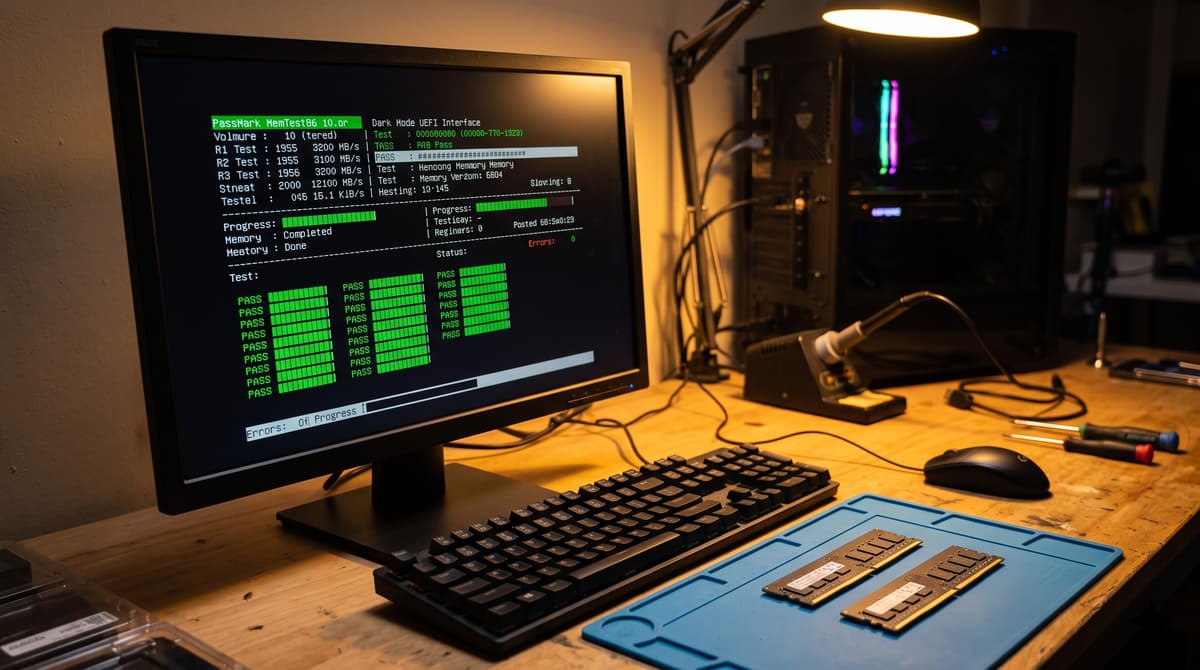 How to Test Second-Hand RAM for Errors: MemTest86, OCCT & XMP Troubleshooting