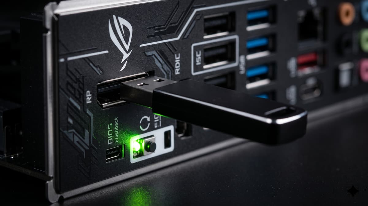 How to Update Motherboard BIOS Without a CPU (USB BIOS Flashback Guide)