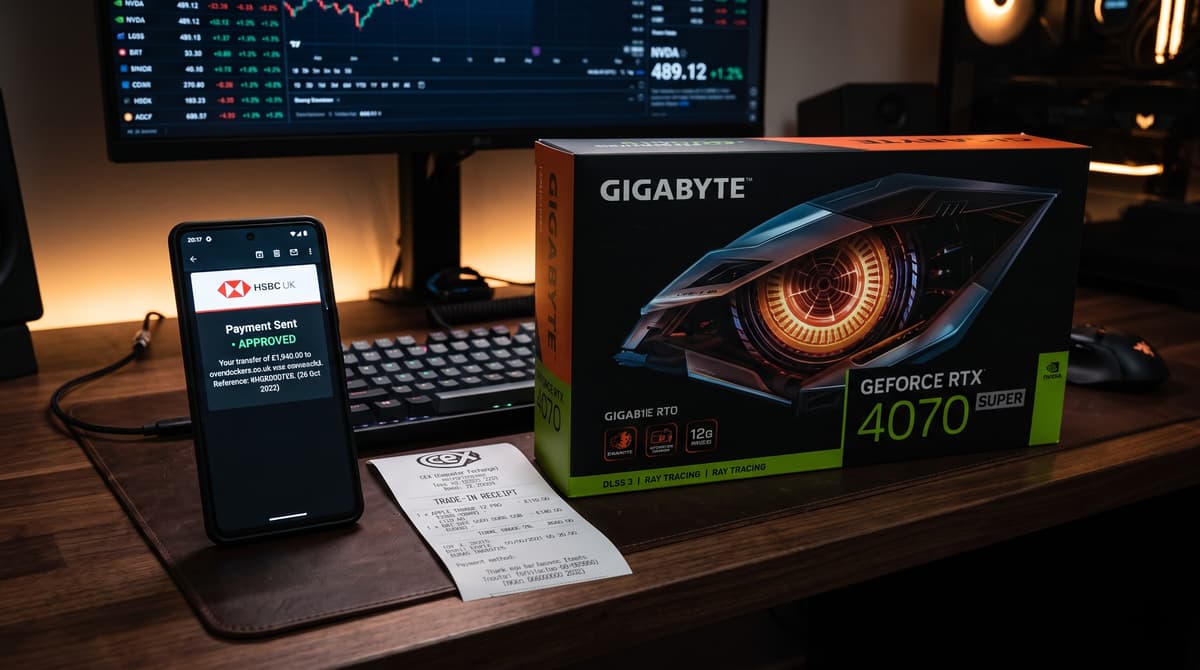Selling PC Parts in the UK: Koukan vs CeX vs Cash Converters (Payouts & Fees Compared)
