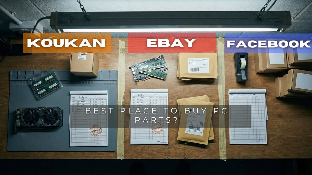 Koukan vs eBay vs Facebook Marketplace: Where Should You Buy Used PC Parts?