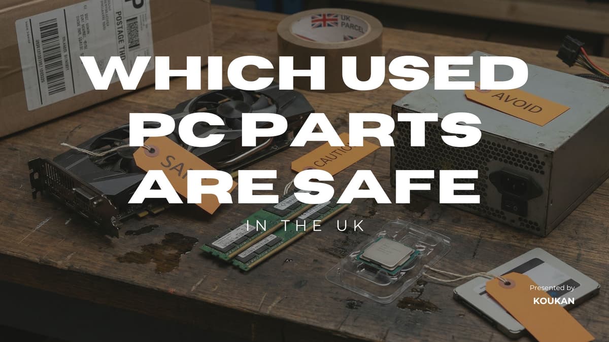 Which PC Parts Are Safe to Buy Used — and Which Aren’t?